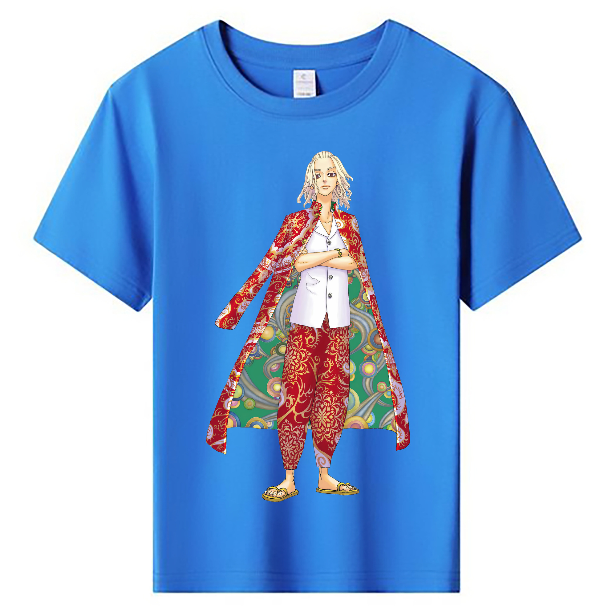 （画像用） 東京リベンジャーズ Tokyo Revengers 綿100％キッズTシャツ（フロントプリント）
